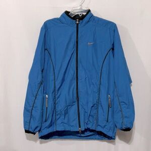 NIKE packable lightweight jacket 2 zip pills zip pockets